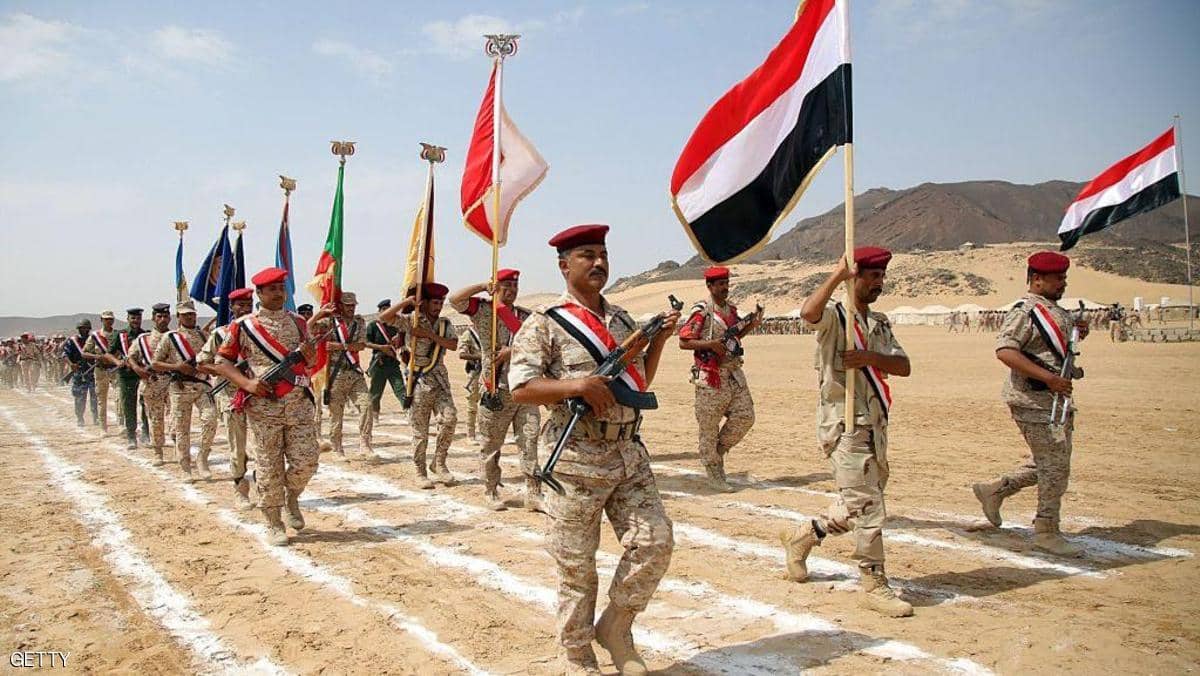 قوات الجيش الوطني اليمني في محافظة مأرب