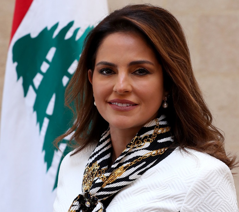 وزيرة الإعلام اللبنانية منال عبد الصمد